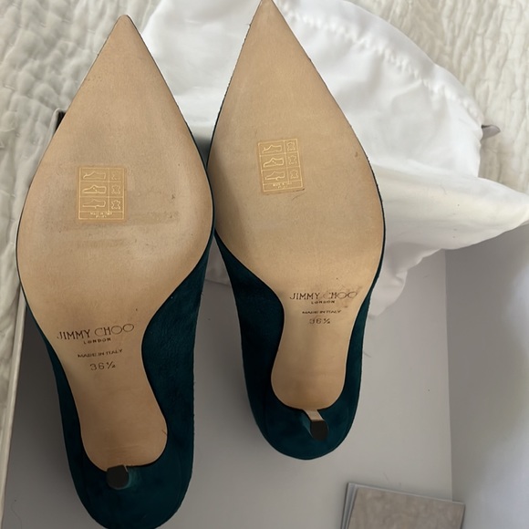 NEW! Jimmy Choo Suede Heels